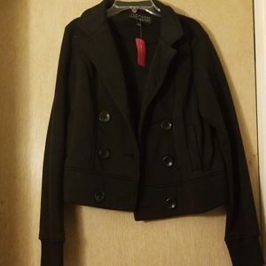 Black Love Culture Coat Size Large NWT